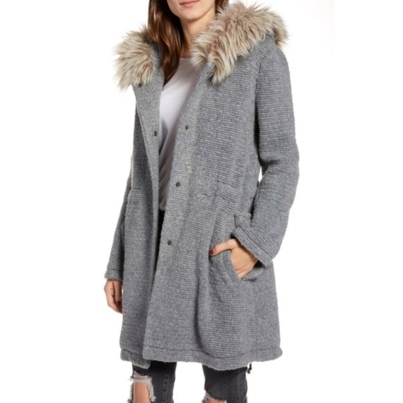 BB DAKOTA By Steve Madden Coat To Cozy Coat Size XS - Picture 2 of 11